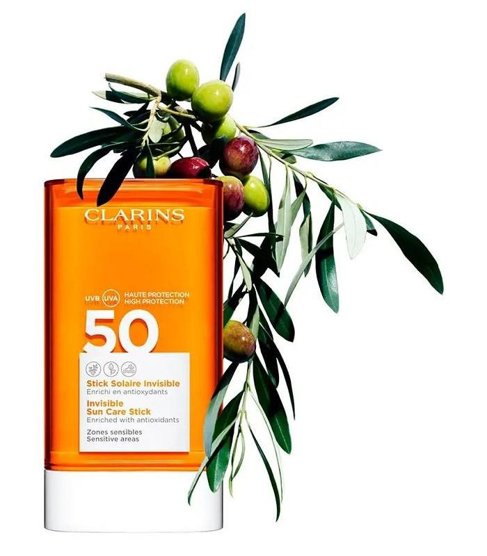 ضد آفتاب استیکی کلارنس Clarins Face Sun Protection Stick Solaire Invisible Spf 50