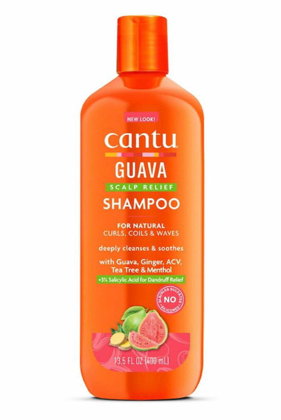 شامپو ضد شوره کنتو Cantu Anti-Dandruff Guava & Ginger Shampoo 400ml
