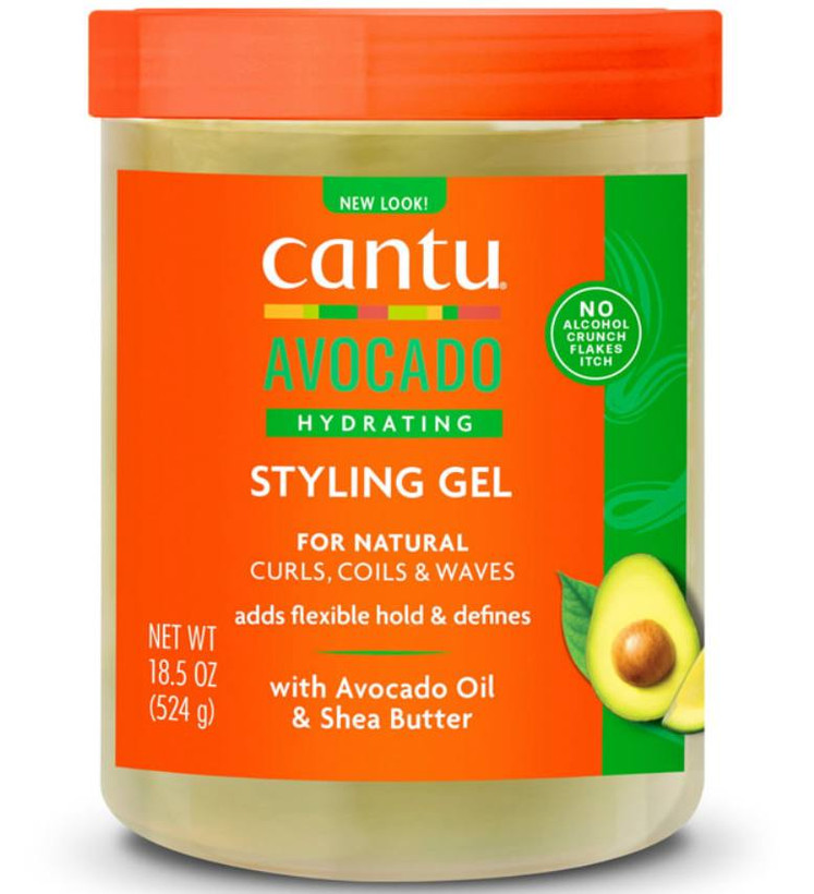 ژل آووکادو کنتو Cantu Avocado Hydrating Styling Gel 524g