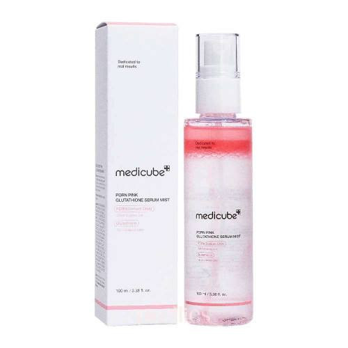 میست سرم روشن کننده گلوتاتیون مدی کیوب (PDRN Pink Glutathione serum Mist Medicube)