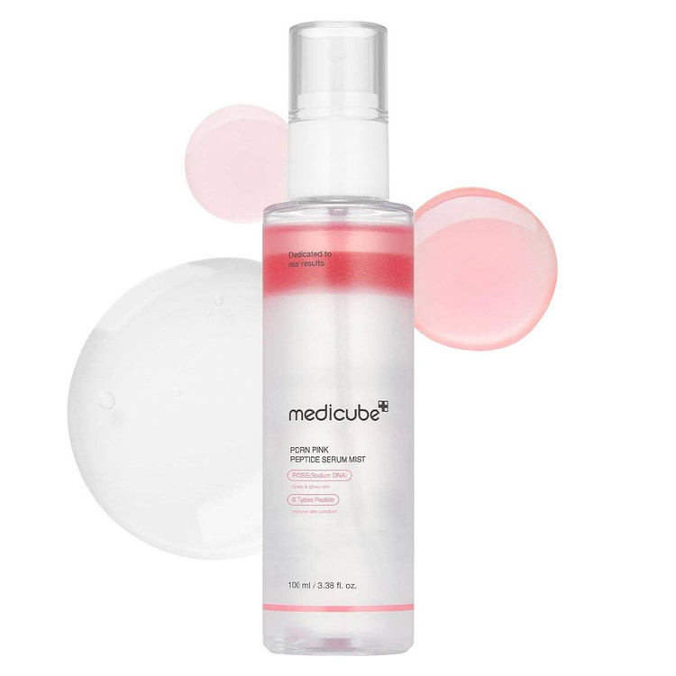 میست سرم روشن کننده گلوتاتیون مدی کیوب (PDRN Pink Glutathione serum Mist Medicube)