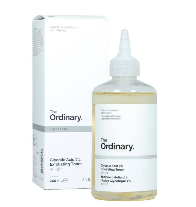 🔻تونر گلیکولیک اسید 7 درصد اوردینری The Ordinary Glycolic Acid %7🔻